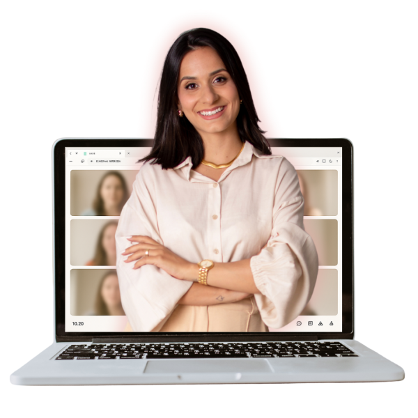 Black and Grey Minimalist Laptop Mockup Instagram Post